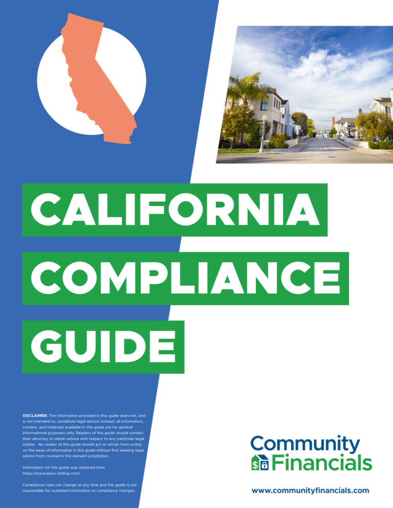 California CA HOA and Condo Regulations