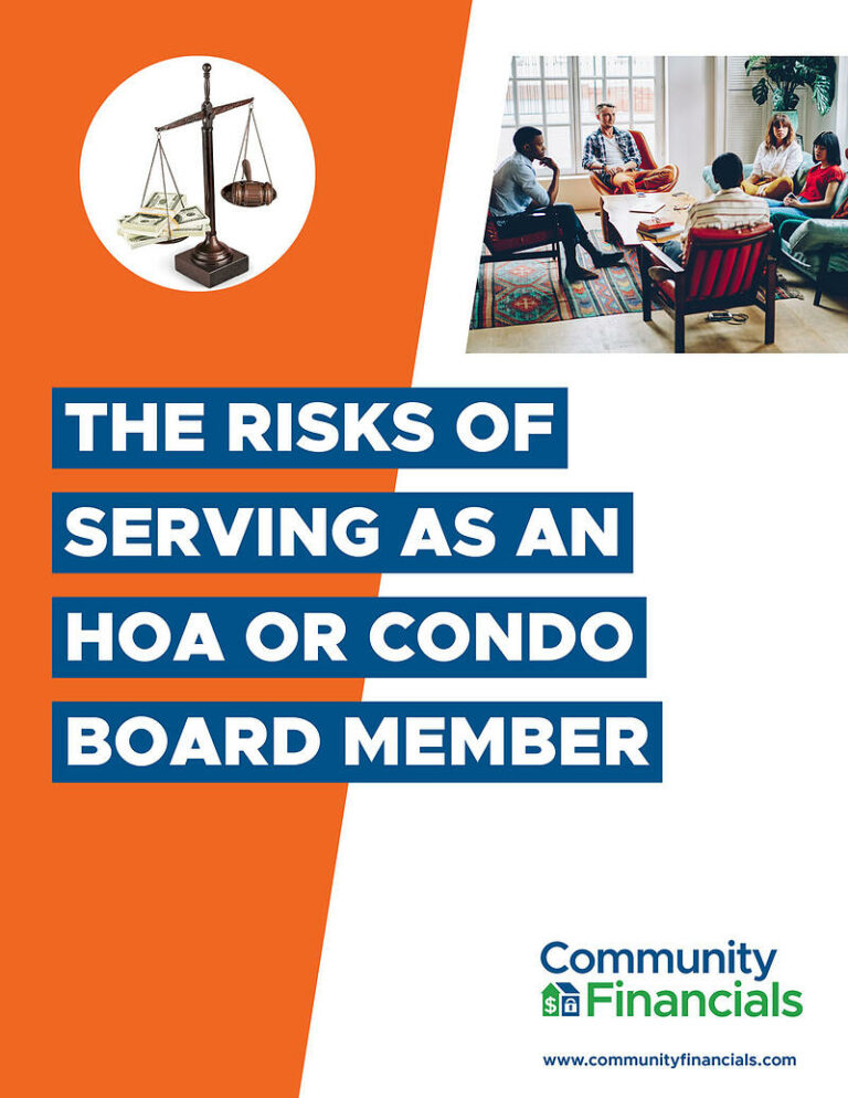 The Risks of Serving as a HOA or Condo Board Member